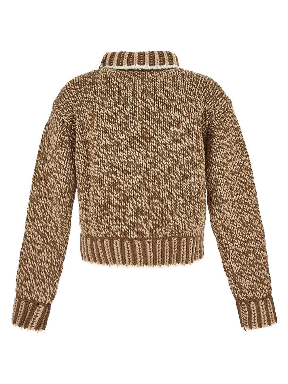 Oluxury Moncler Dolcevita Tricot Knit Convenienza