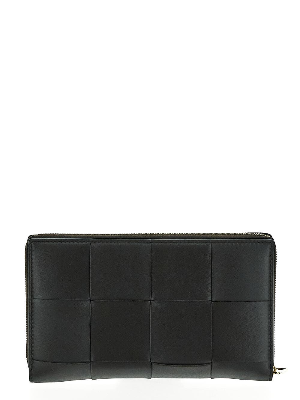Oluxury Bottega Veneta Cassette Zip Around Wallet Economico
