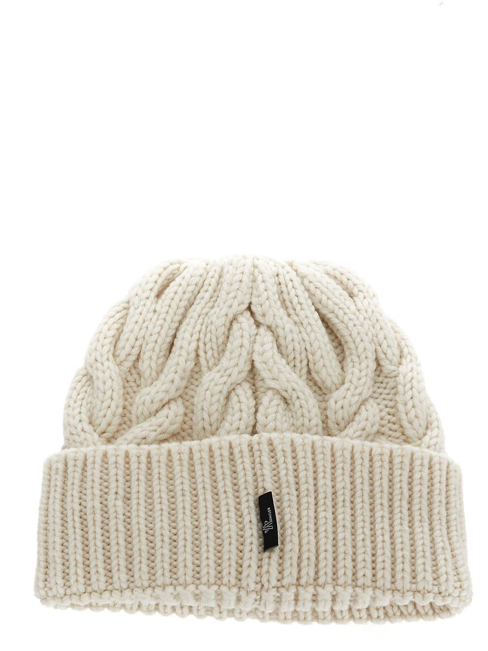 Oluxury Moncler Grenoble Logo beanie Hotsell