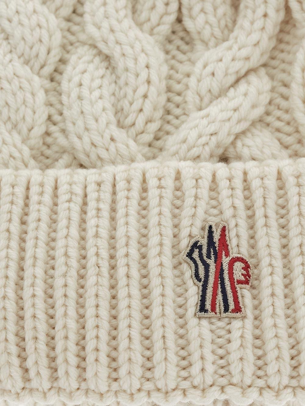 Oluxury Moncler Grenoble Logo beanie Hotsell