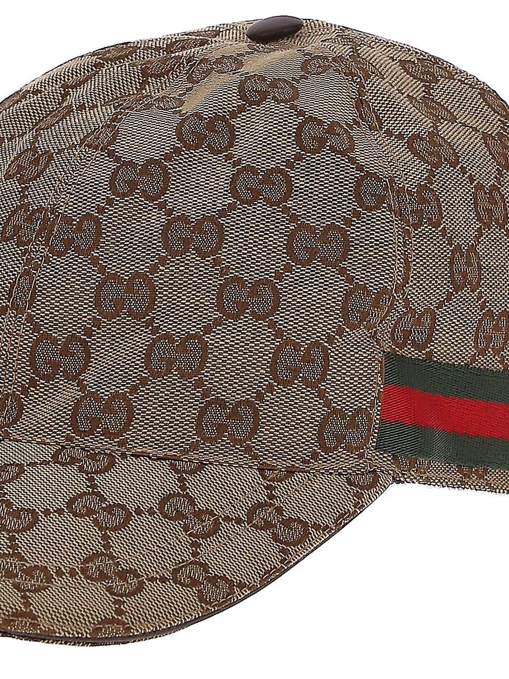 Oluxury Gucci Web Baseball Cap Saldi Di Fabbrica