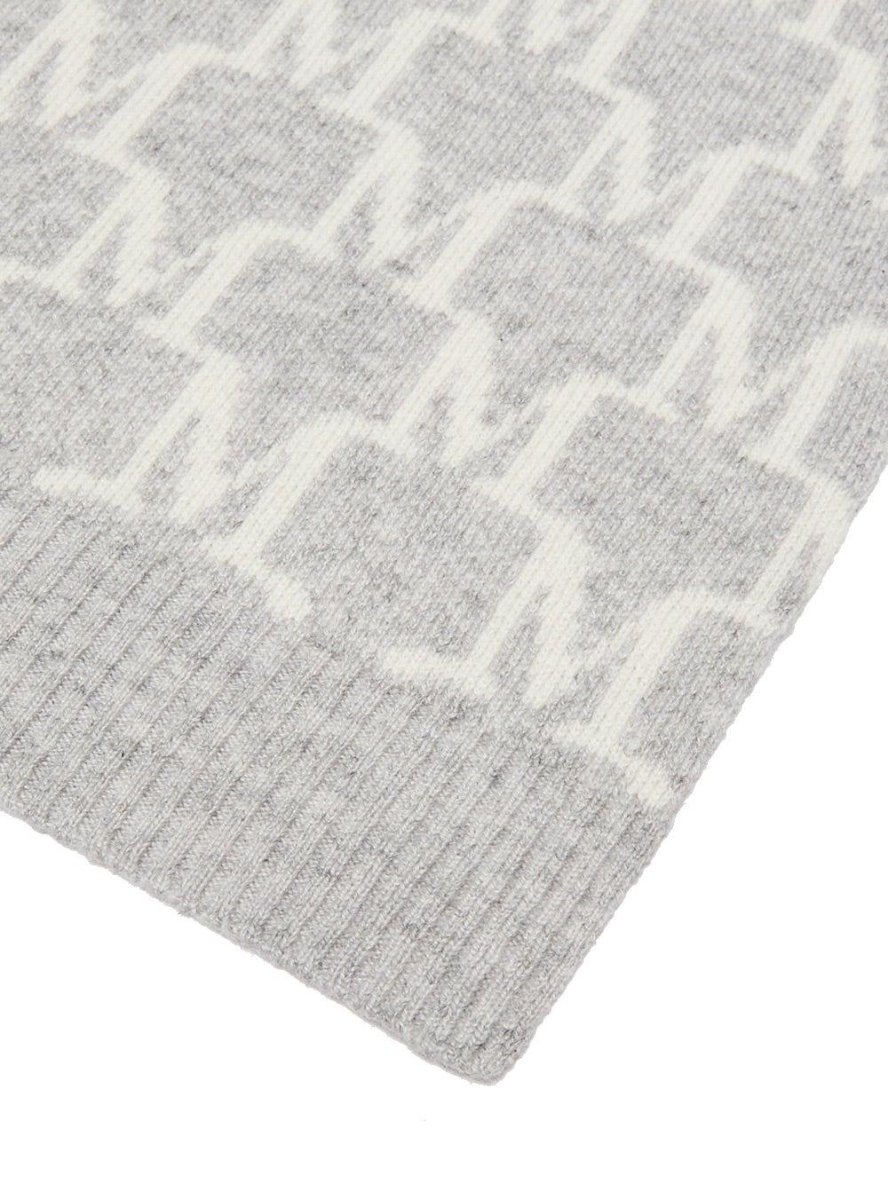 Oluxury Max Mara Logo Scarf In Saldo