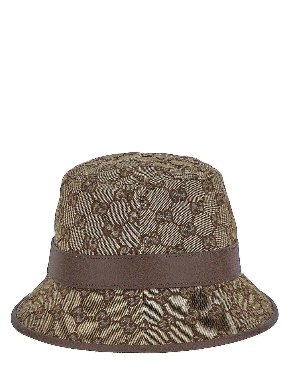 Oluxury Gucci Fedora Hat In GG fabric Italia