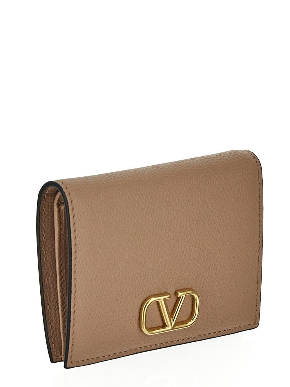 Oluxury Valentino Garavani V Logo Wallet Qualità Garantita