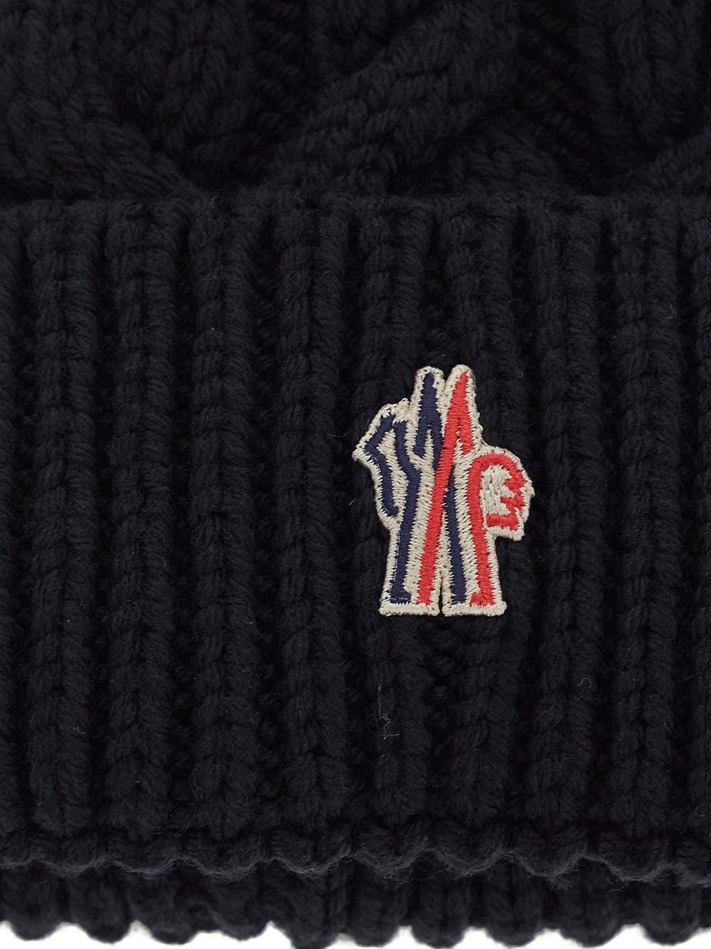 Oluxury Moncler Grenoble Logo beanie Sottocosto