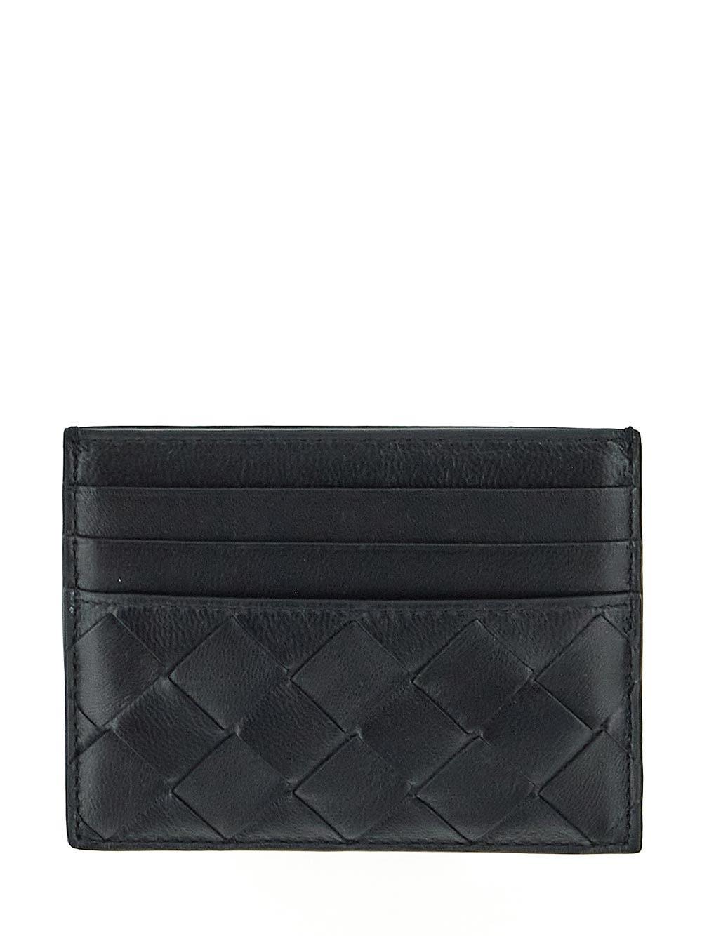 Oluxury Bottega Veneta Intrecciato Credit Card Case In Vendita