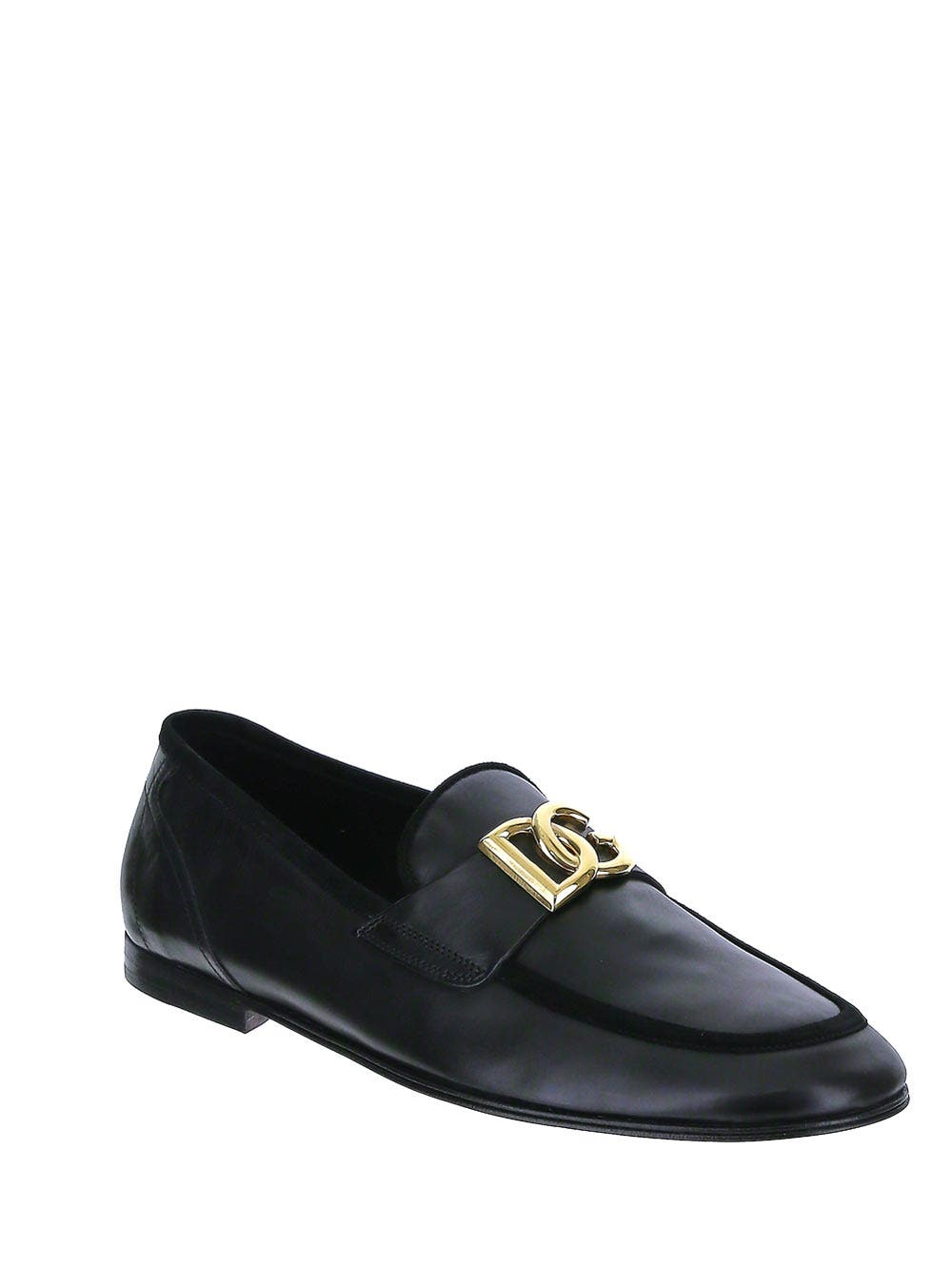 Oluxury Dolce & Gabbana Calfskin Slipper In Saldo