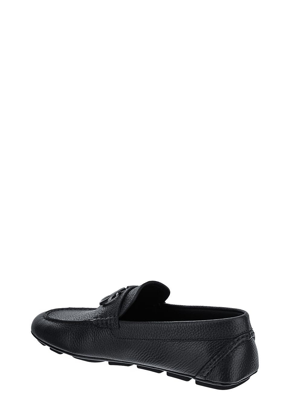 Oluxury Valentino Garavani V-Logo Signature Driving Shoes Italia