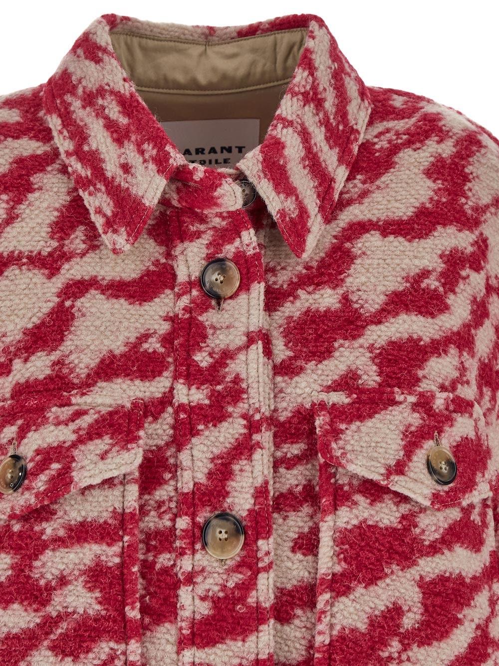 Oluxury Isabel Marant Etoile Harveli Jacket Prezzo di fabbrica
