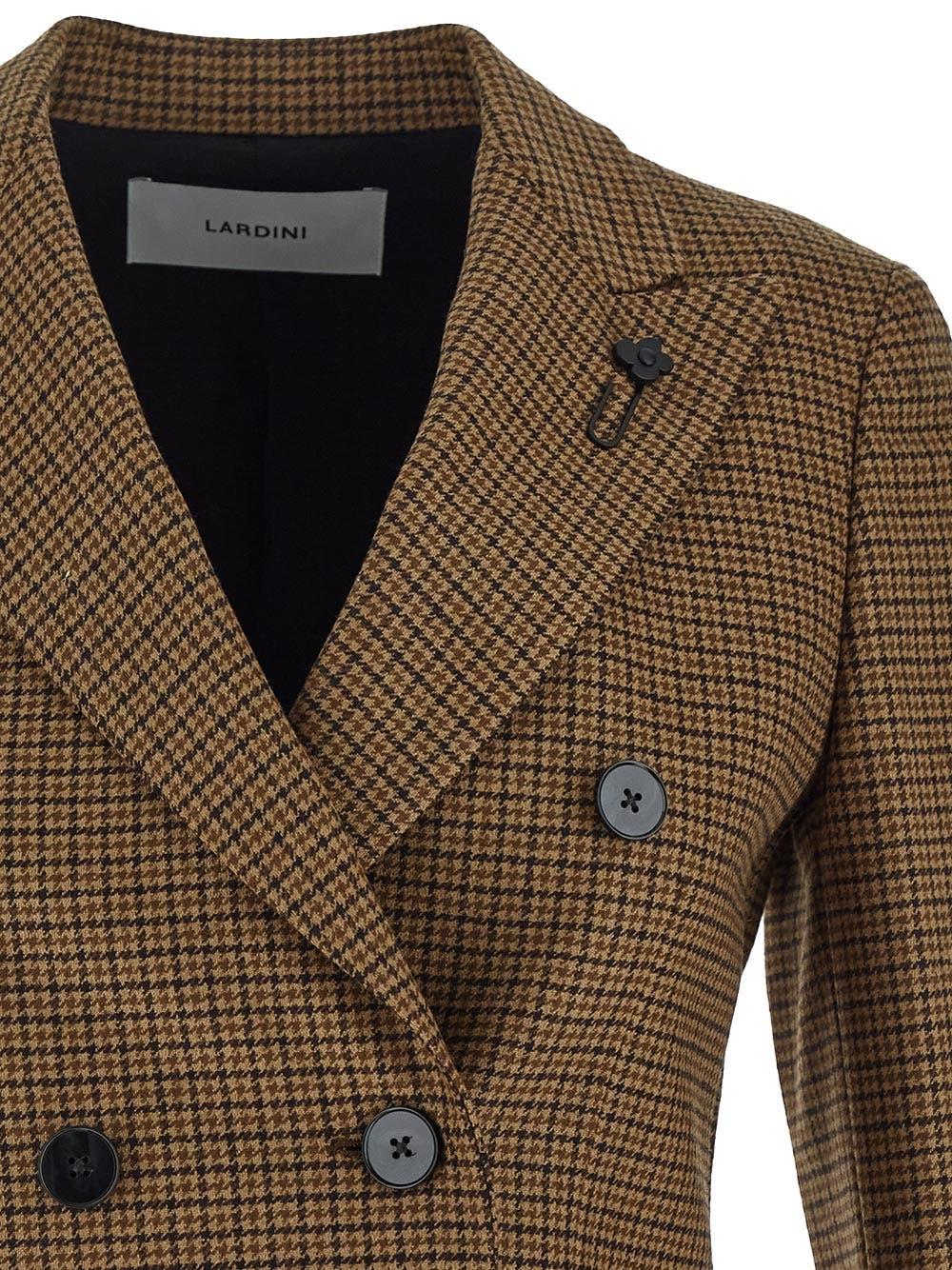 Oluxury Lardini Jacket double-breasted Flash Sale