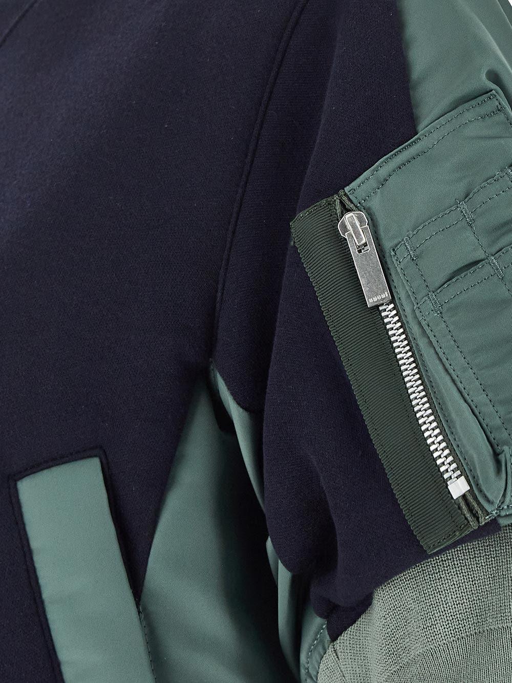 Oluxury Sacai Hybrid Sweatshirt Offerta Anniversario