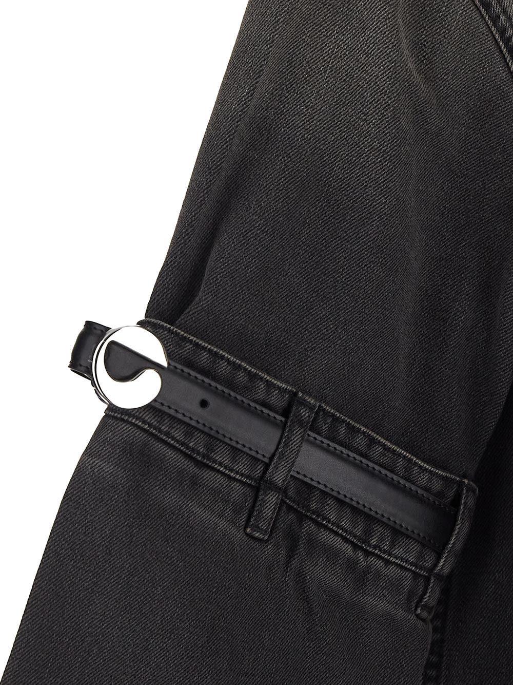 Oluxury Coperni hybrid Denim Overshirt jacket Offerta migliore