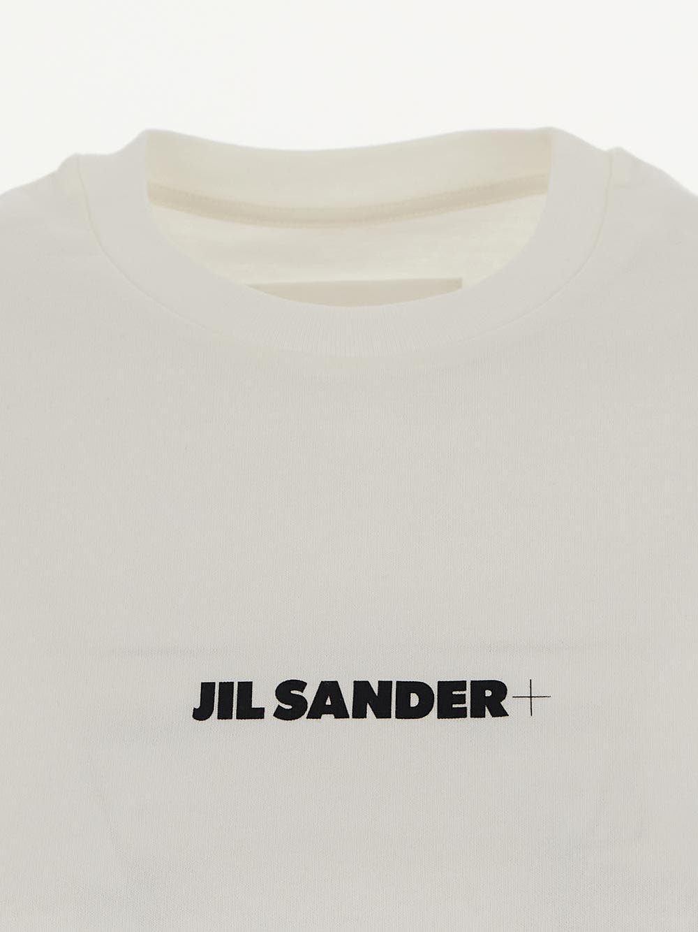 Oluxury Jil Sander Logo T-Shirt Offerte esclusive