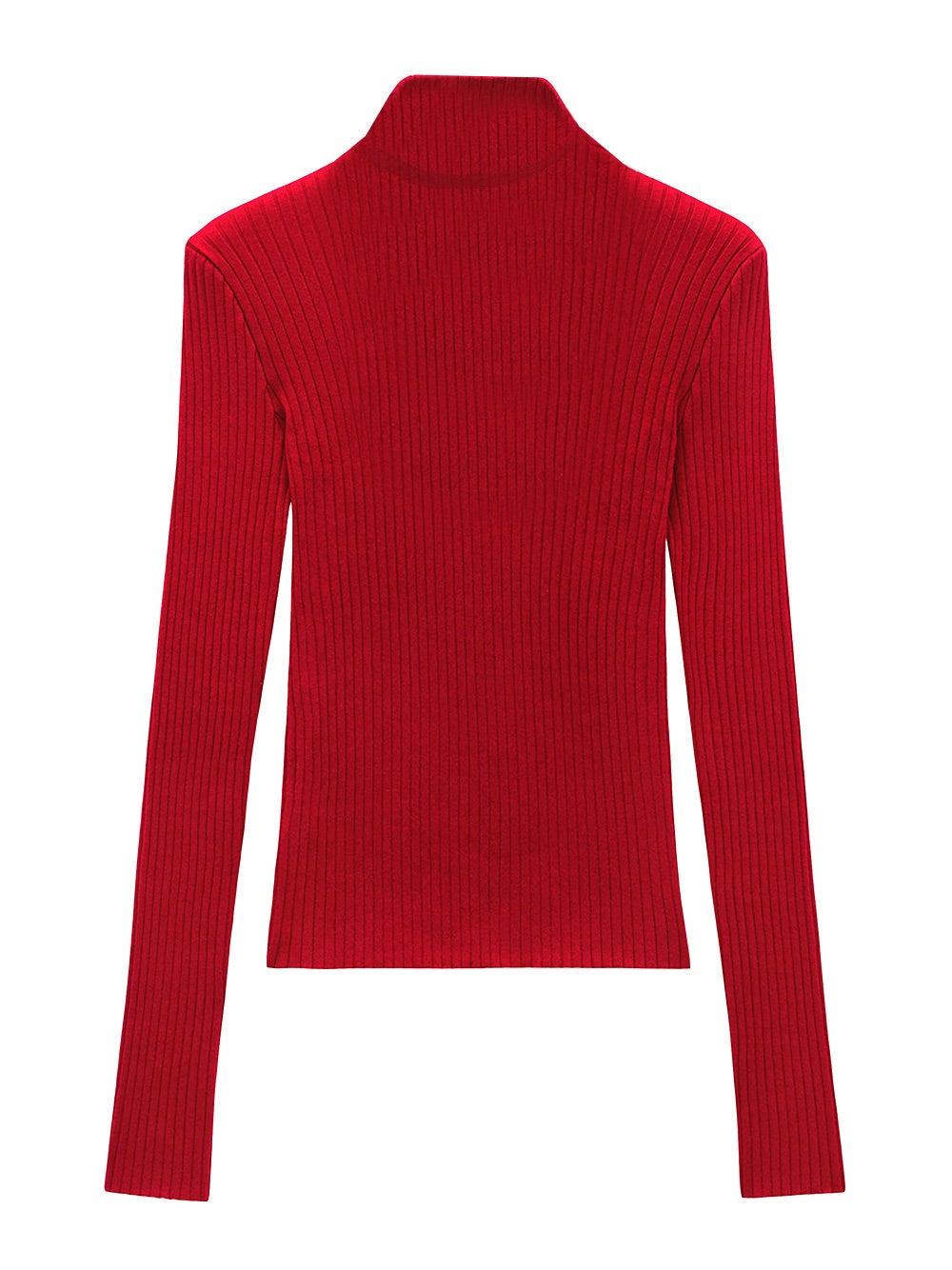 Oluxury Courreges Turtleneck knitwear Ultimi due giorni