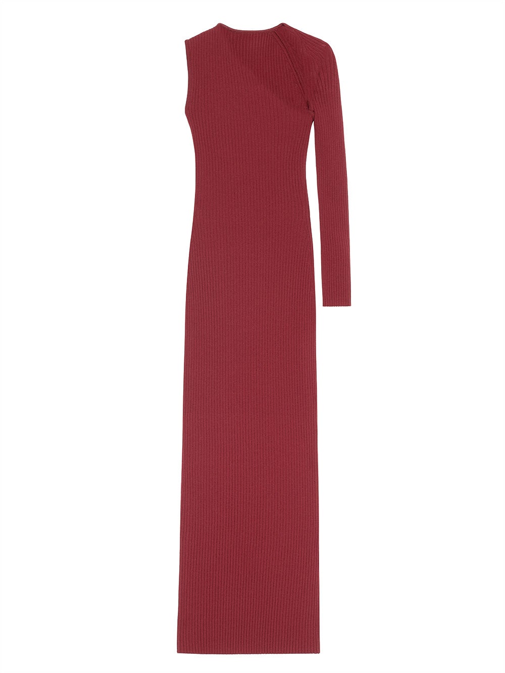 Oluxury Courreges Ribbed dress Fino al 60% di sconto