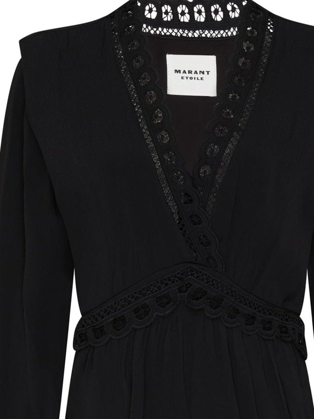 Oluxury Isabel Marant Etoile Felie Dress Trasporto libero internazionale