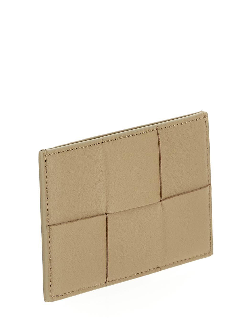 Oluxury Bottega Veneta Leather Card Case In vendita