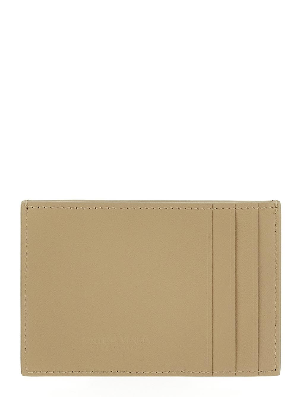 Oluxury Bottega Veneta Leather Card Case In vendita