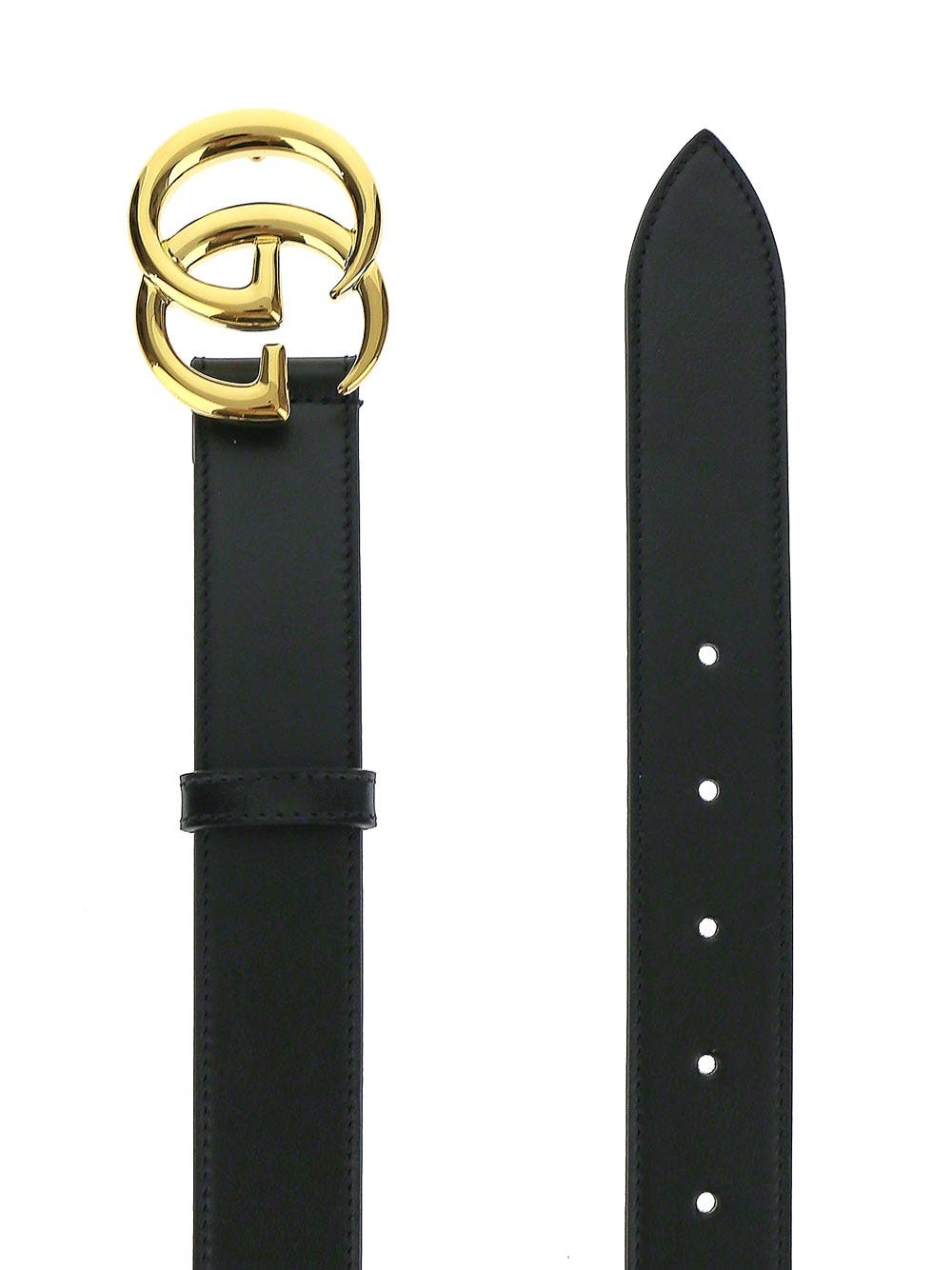 Oluxury Gucci Marmont Belt In Linea