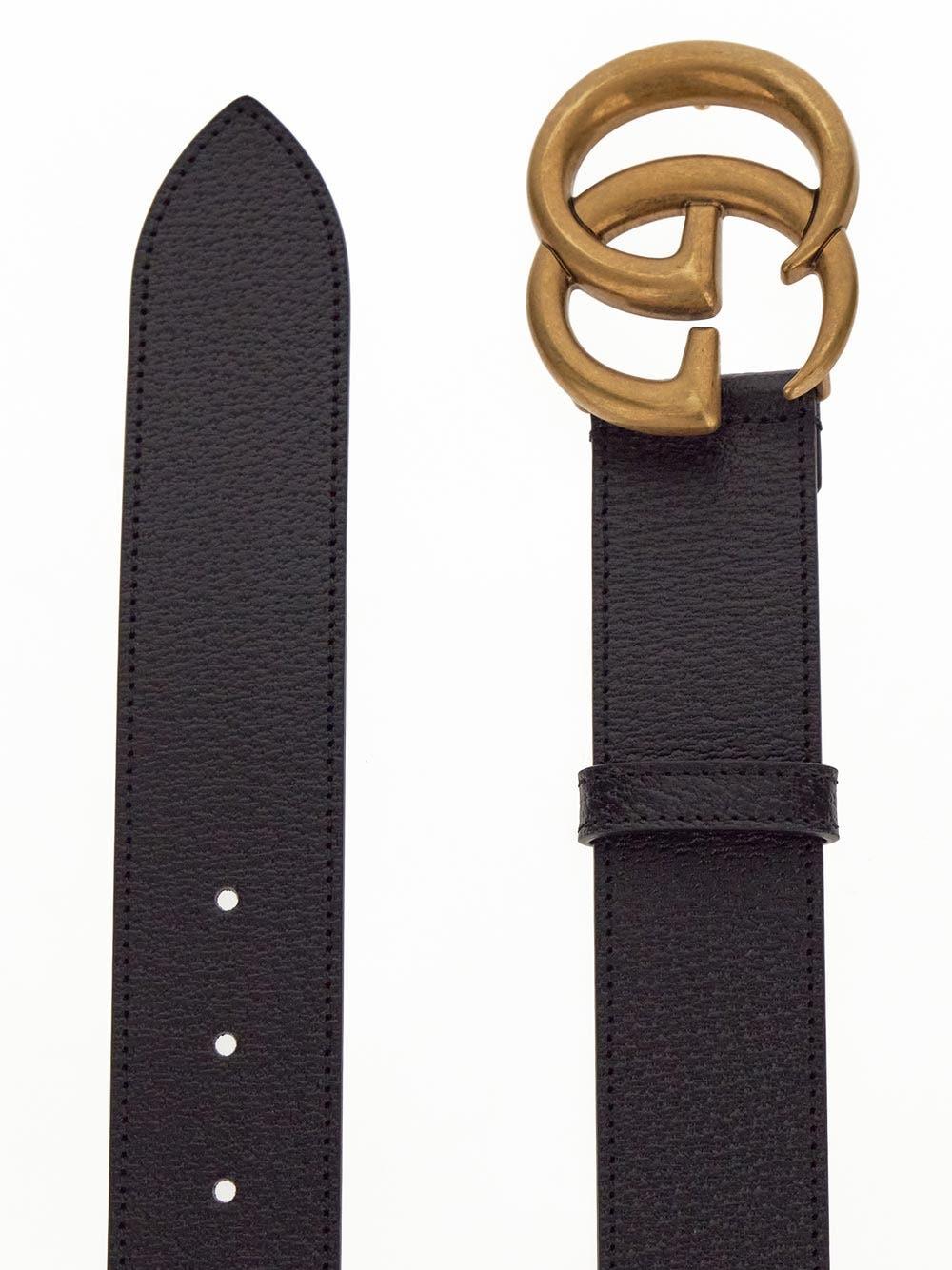 Oluxury Gucci Double G Buckle Belt Nuovo
