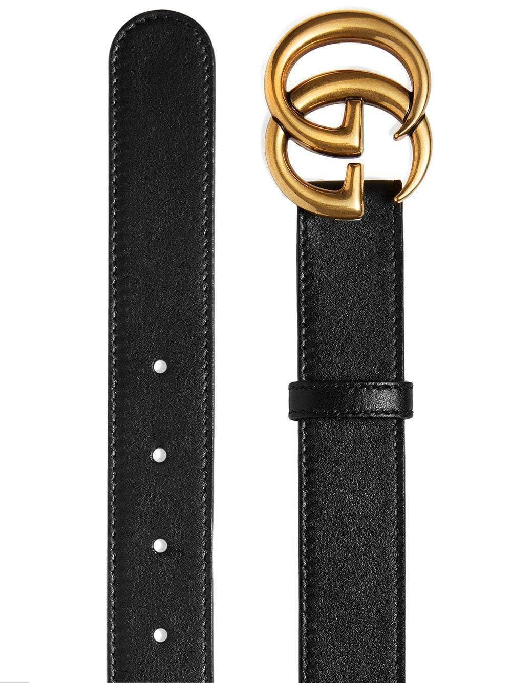 Oluxury Gucci Double G Buckle Belt Soddisfazione Garantita