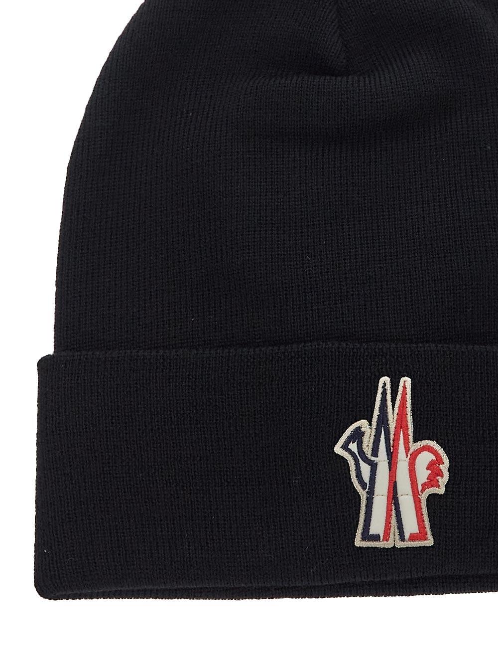 Oluxury Moncler Grenoble Tricot Beanie Economico