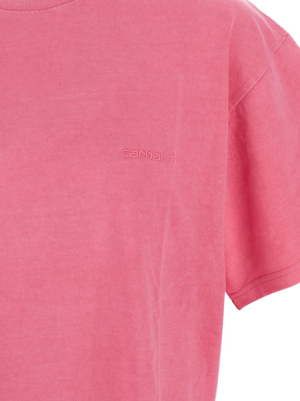 Oluxury Carhartt Wip Duster Script T-Shirt Saldi Di Fabbrica