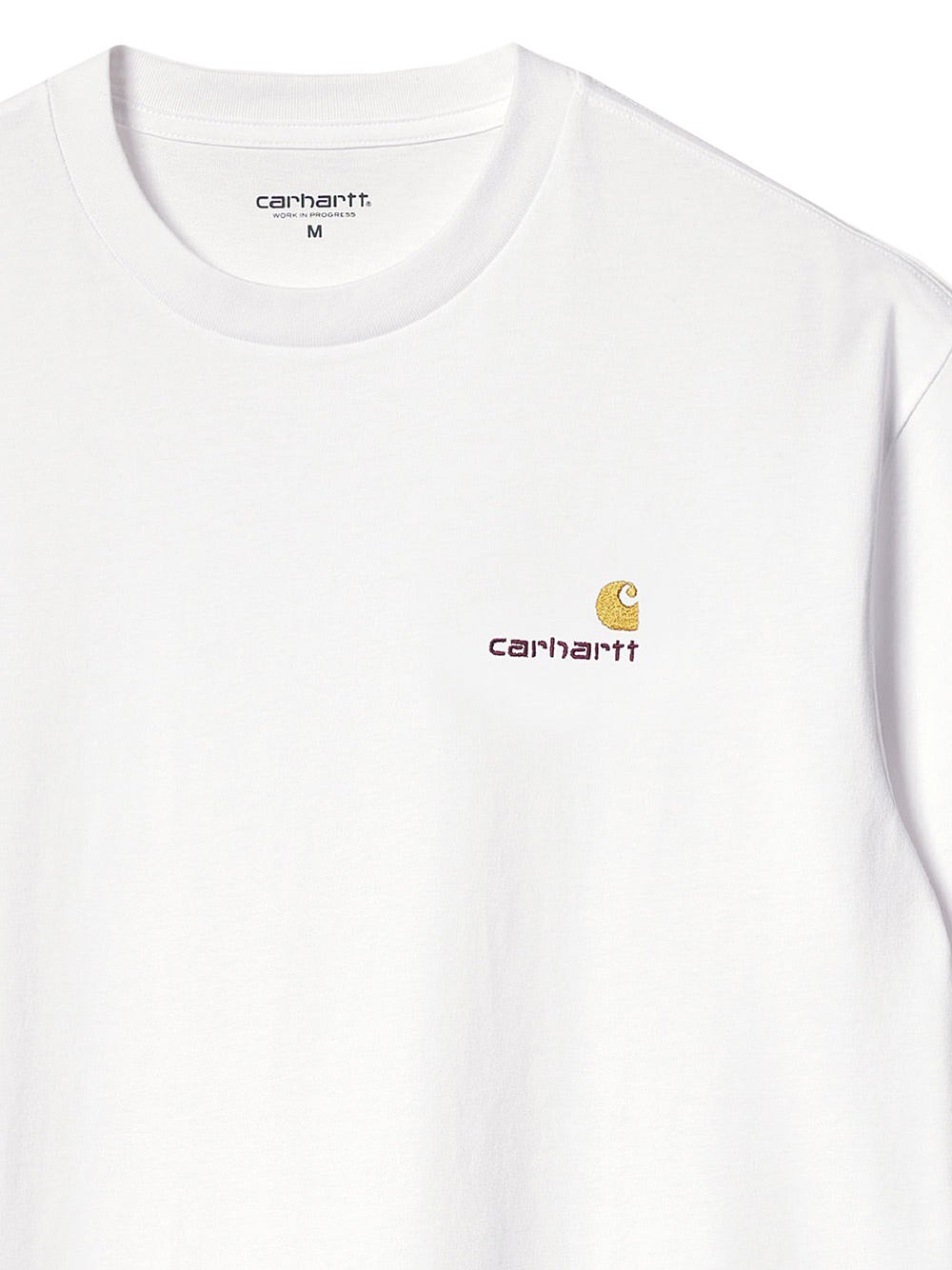 Oluxury Carhartt Wip Logo T-Shirt Sconto di tempo limitato