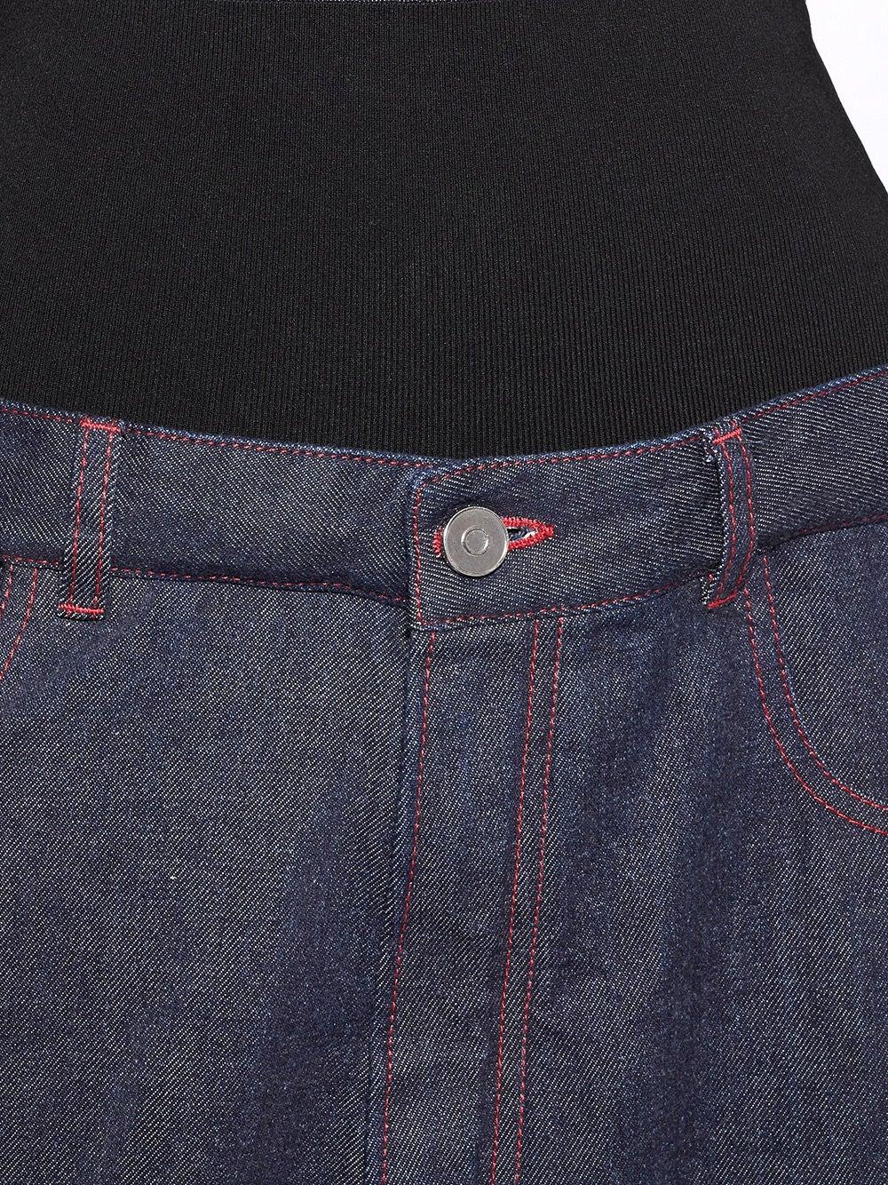Oluxury Alaia Knit Band Jeans Offerta San Valentino