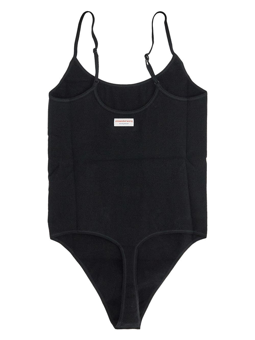 Oluxury Alexander Wang Ribbed Cami Bodysuit Offerta Anniversario