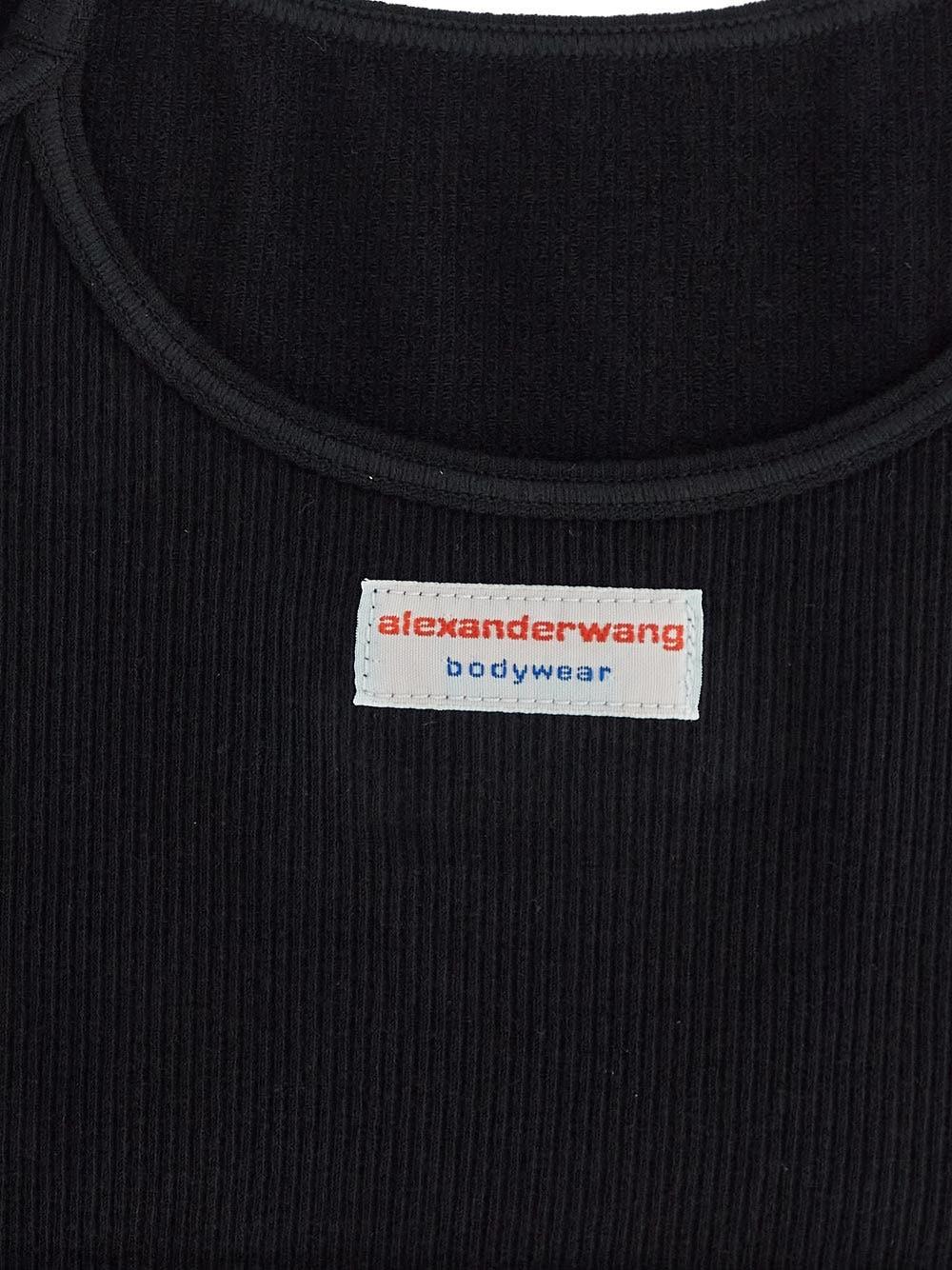 Oluxury Alexander Wang Ribbed Cami Bodysuit Offerta Anniversario