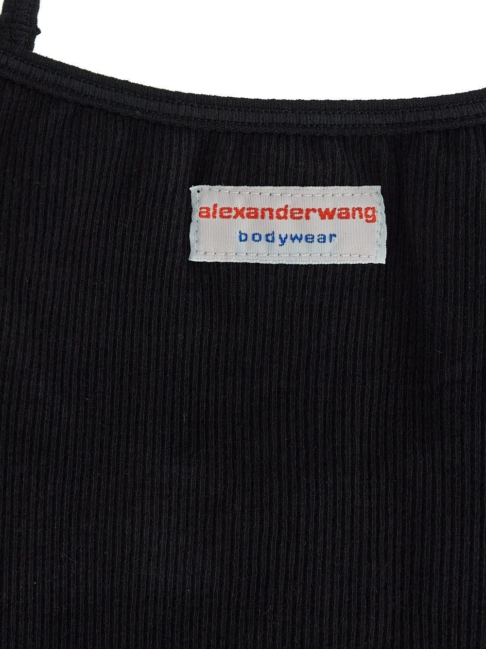 Oluxury Alexander Wang Ribbed Onesie Vendita calda