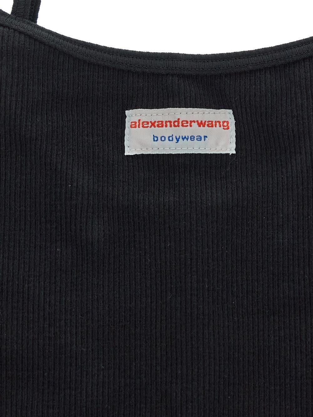 Oluxury Alexander Wang Ribbed Cami Top Latest fashion