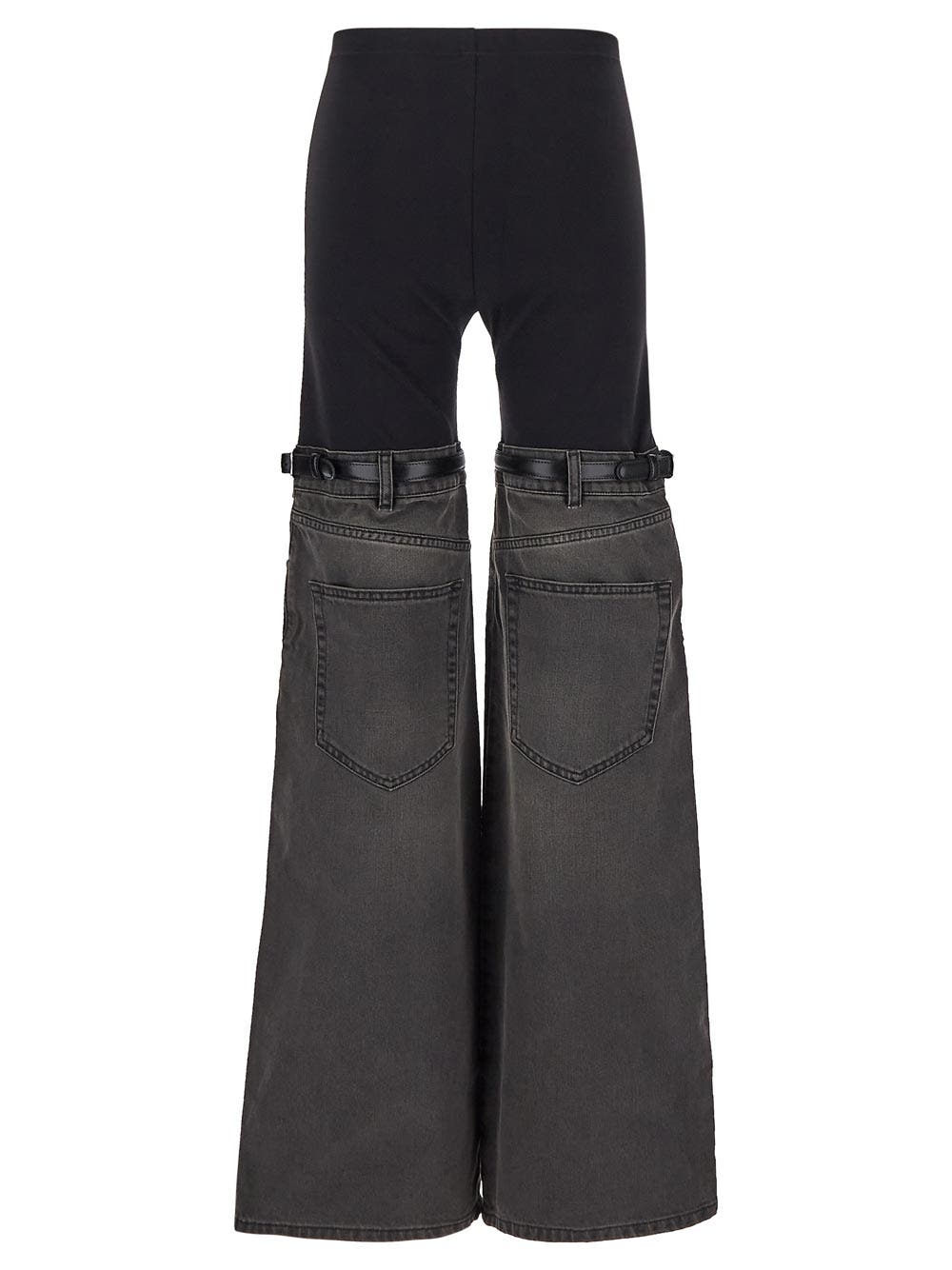 Oluxury Coperni Hybrid Denim Trousers Only for today