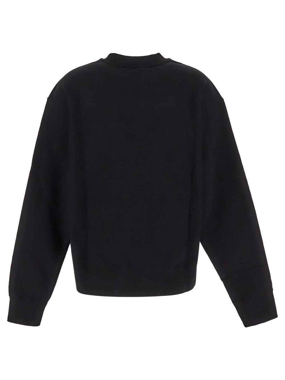 Oluxury Jil Sander Logo patch sweatshirt Enormi sconti