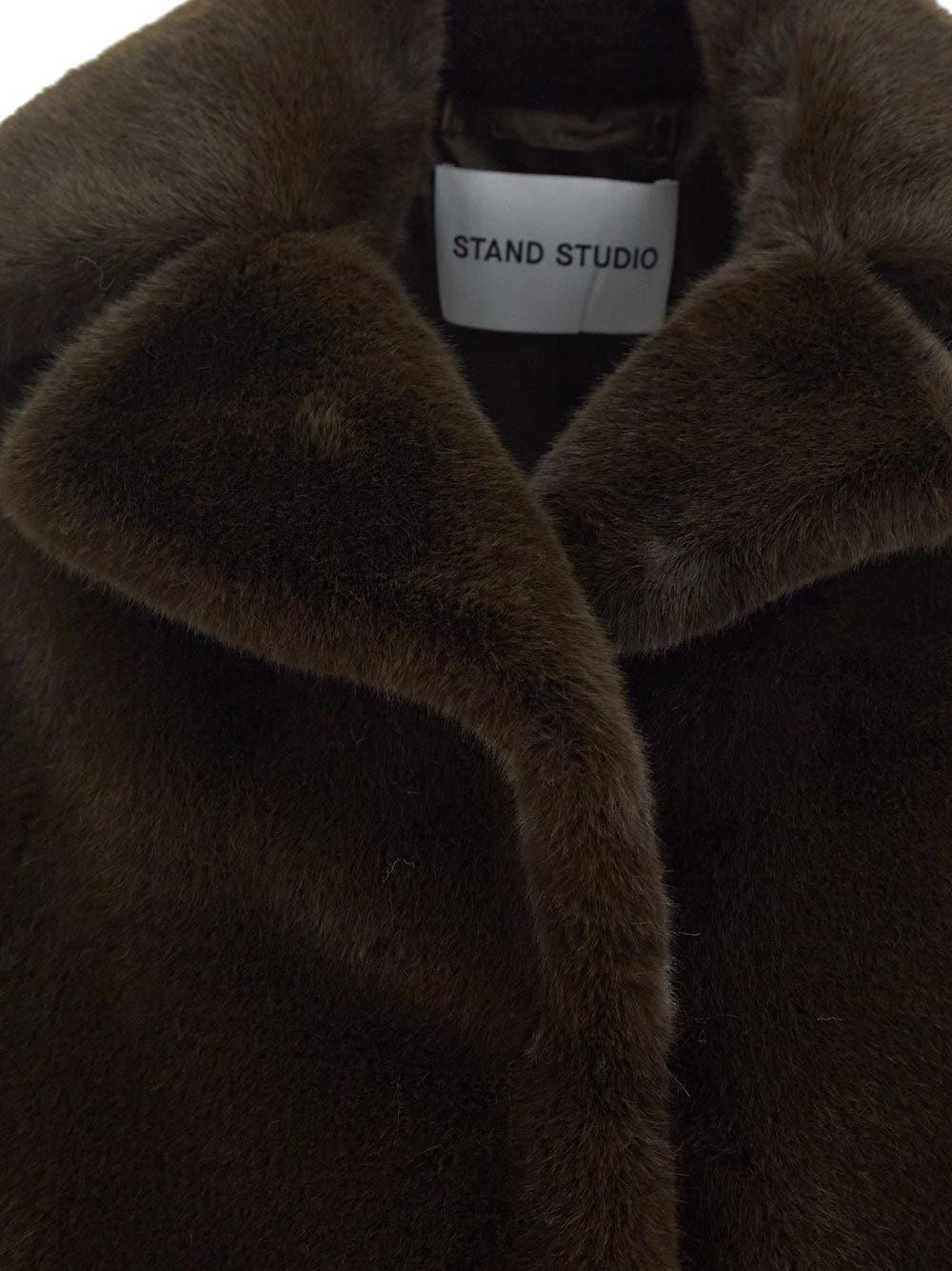 Oluxury Stand Studio Camille Cocoon Coat Acquista Ora