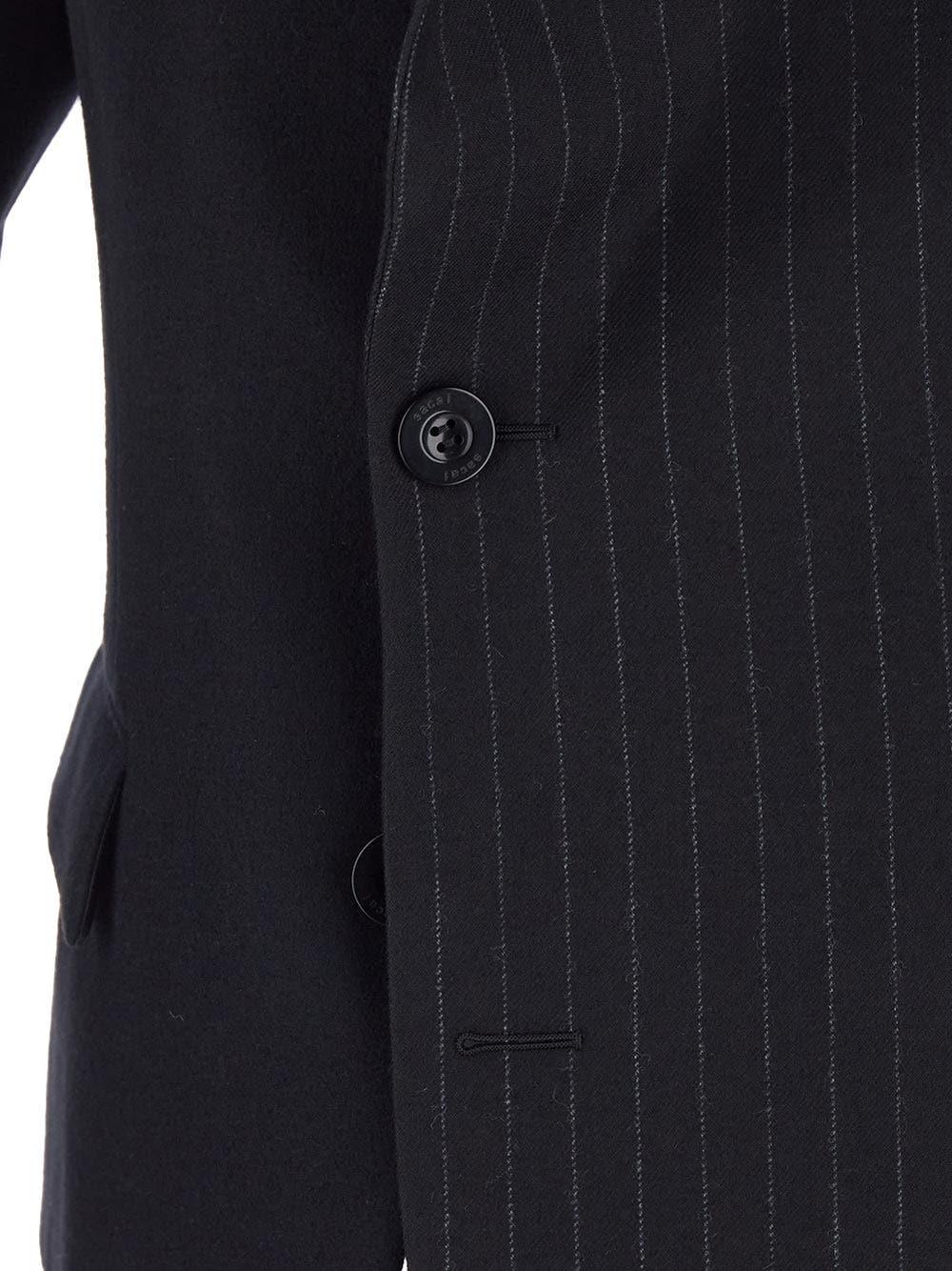 Oluxury Sacai Pinstriped Jacket Vendite stagionali
