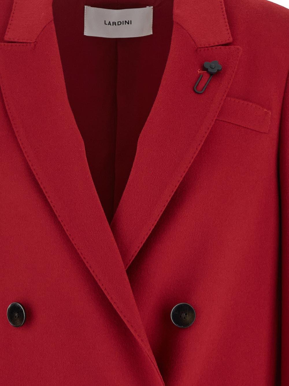 Oluxury Lardini Long Jacket double-breasted Smaltimento dello stoccaggio
