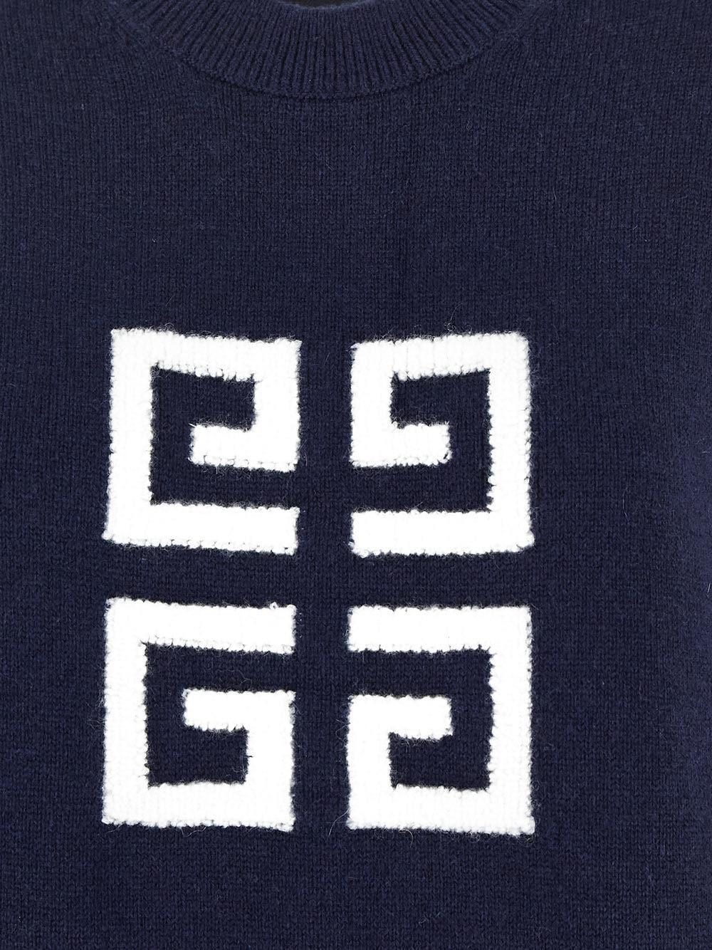 Oluxury Givenchy Logo Sweater Vendita calda