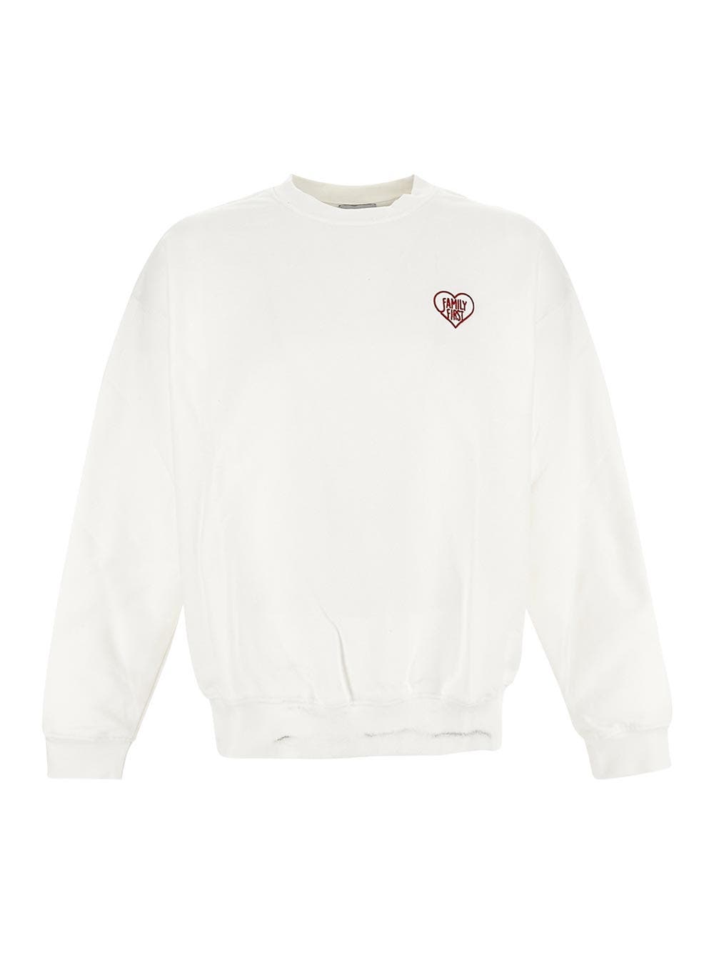 Oluxury Family First Heart Sweatshirt Fino al 65% di sconto