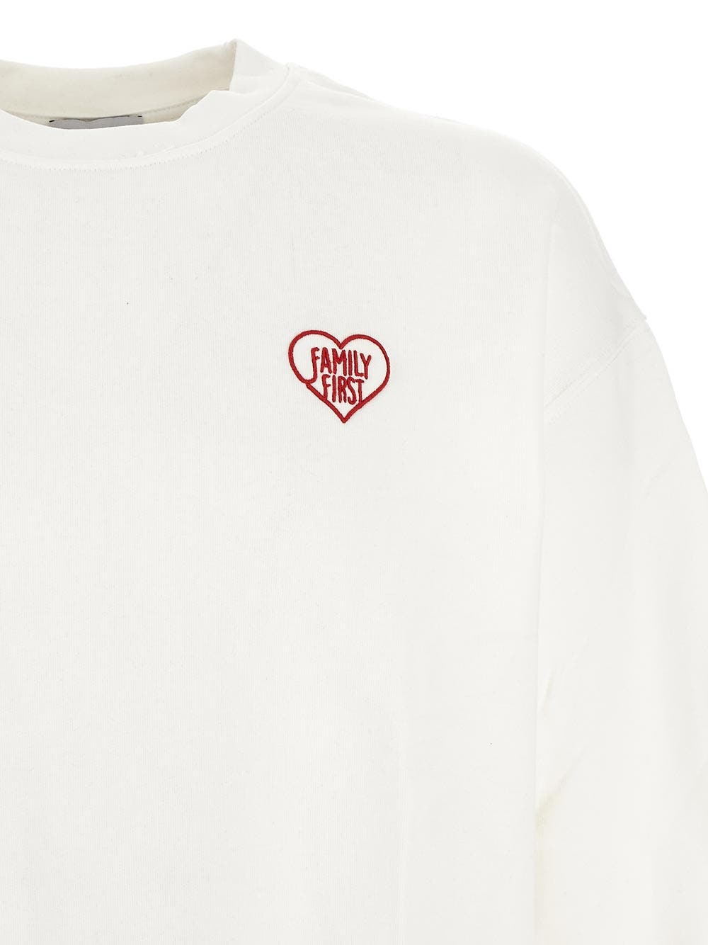 Oluxury Family First Heart Sweatshirt Fino al 65% di sconto