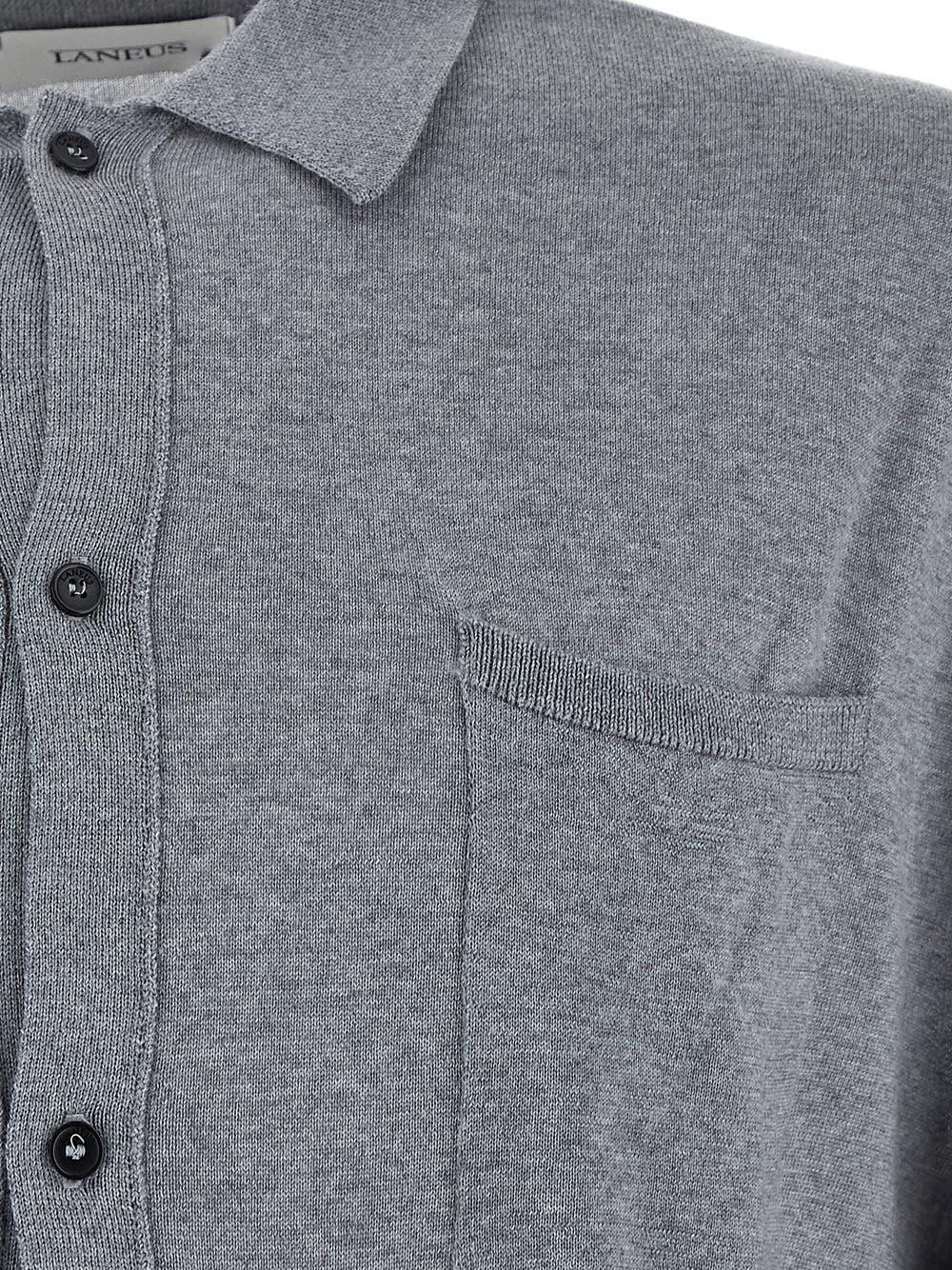 Oluxury Laneus Knitted Polo Enormi sconti