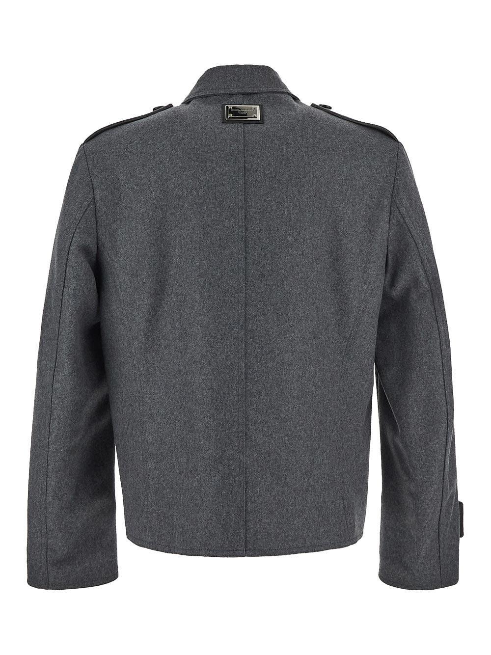 Oluxury Dolce & Gabbana Coat Double-breasted Trasporto libero internazionale
