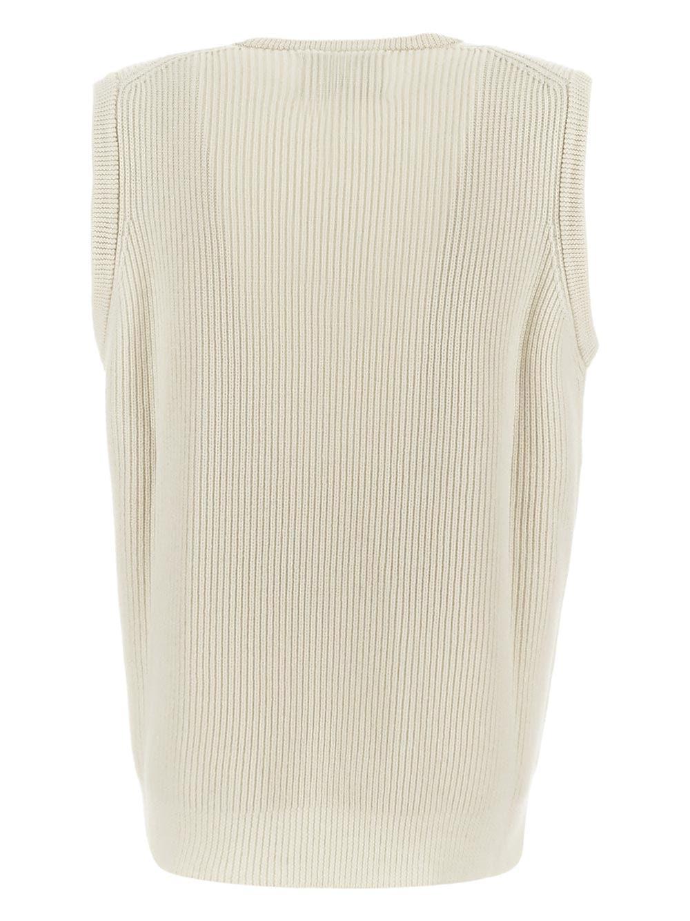 Oluxury Seven Gauge Knitted vest Officina