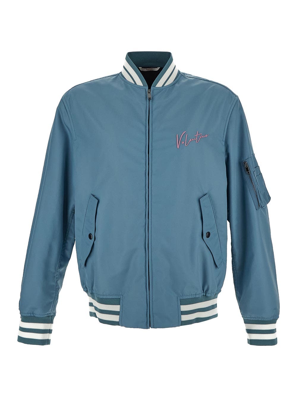 Oluxury Valentino Logo Bomber 50% di sconto per tempo limitato