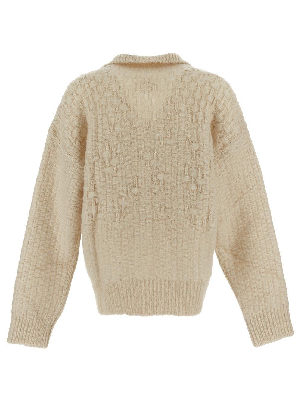 Oluxury Jil Sander Zip Knit Italy