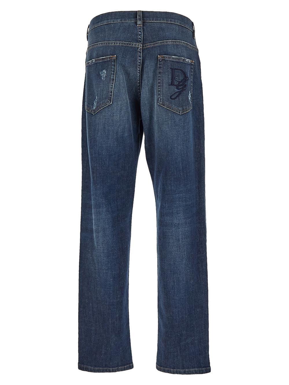 Oluxury Dolce & Gabbana Jeans loose Qualità Garantita
