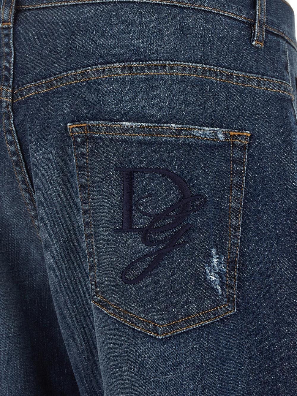 Oluxury Dolce & Gabbana Jeans loose Qualità Garantita