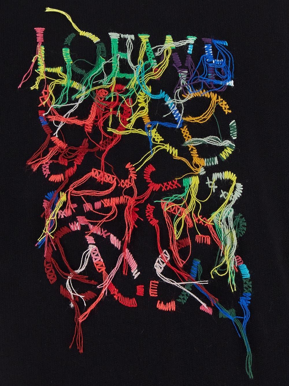 Oluxury Loewe Logo Sweatshirt Negozi Online