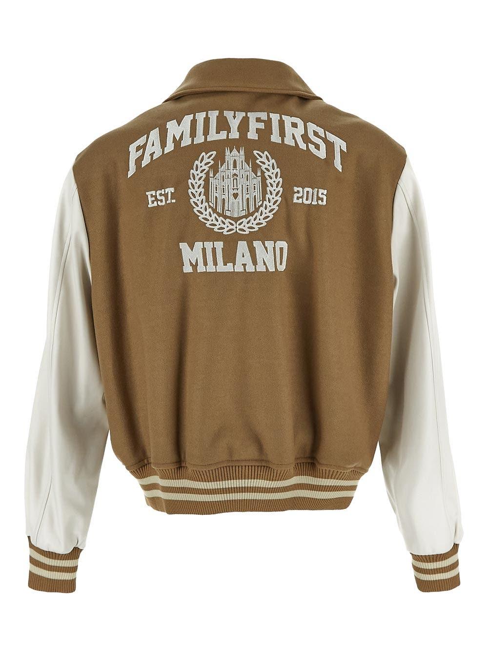 Oluxury Family First Varsity College Jacket Consegna Veloce